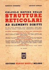 book Calcolo Rapido delle Strutture Reticolari ad Elementi Diritti