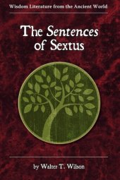 book The Sentences of Sextus (Wisdom Literature from the Ancient World)