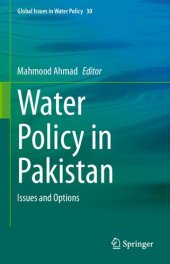 book Water Policy in Pakistan : Issues and Options