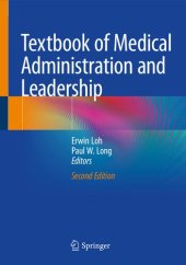 book Textbook of Medical Administration and Leadership