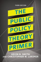 book The Public Policy Theory Primer