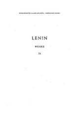 book Lenin Werke Band 31: Apr. 1920 - Dez. 1920