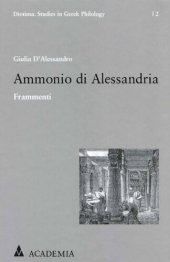 book Ammonio di Alessandria. Frammenti