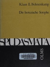 book Die horazische Strophe: Studien zur 'Lex Meinekiana'