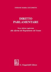 book Diritto parlamentare