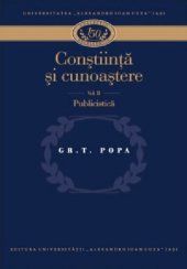 book Conștiință și cunoaștere. Volumul II - Publicistica