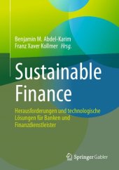 book Sustainable Finance