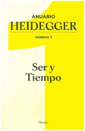 book Anuario Heidegger