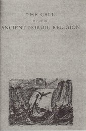 book The Call of Our Ancient Nordic Religion: Reflections on the Theological Content of the Sagas