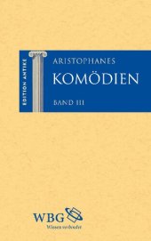 book Komödien: griechisch und deutsch. ...