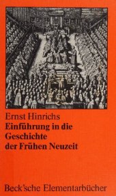 book Einführung in die Geschichte der Frühen Neuzeit