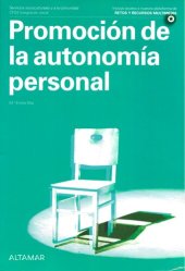 book Promoción de la autonomía personal