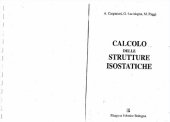 book Calcolo delle Strutture Isostatiche