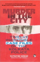 book Murder in the City: Twelve Incredible Case Files of the Kolkata Police