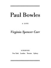 book Paul Bowles: A Life