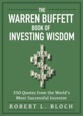 book Warren Buffett Book of Investing Wisdom: 350 Quotes from the World's Most Successful Investor