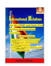 book International Relations: For the UPSC and State Civil Services Examination