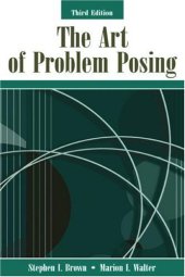 book The Art of Problem Posing