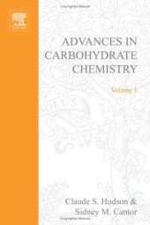 book Advances in Carbohydrate Chemistry, Vol. 5