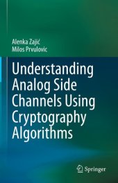 book Understanding Analog Side Channels Using Cryptography Algorithms