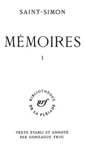 book Mémoires 1