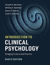 book Introduction to Clinical Psychology: Bridging Science and Practice