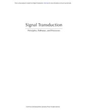 book Signal Transduction: Principles, Pathways, and Processes