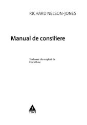 book Manual de consiliere