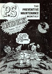 book PS Magazine Issue Index Issues 92-97 (Jul-Dec 1960)