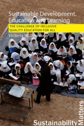 book Sustainable Development, Education and Learning: The Challenge of Inclusive, Quality Education for All