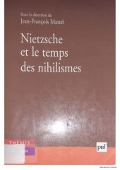 book Nietzsche et le temps des nihilismes