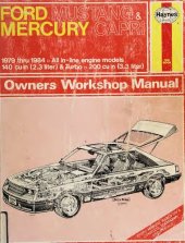 book Haynes Ford Mustang & Mercury Capri Owners Workshop Manual