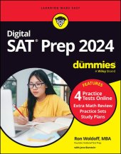 book Digital SAT® Prep 2024 For Dummies® with Online Practice