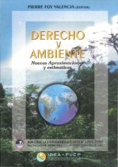 book Derecho y Ambiente. Nuevas aproximaciones y estimativas