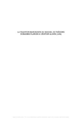 book La tradition manuscrite du recueil de Théognis de Maxime Planude à l'édition aldine (1496)