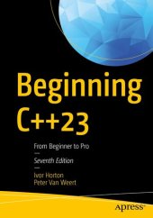 book Beginning C++23: From Beginner to Pro