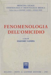 book Fenomenologia dell'omicidio