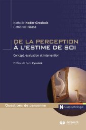 book De la perception à l'estime de soi : Concept évaluation et intervention (Questions de personne) (French Edition)