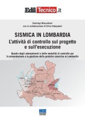 book Sismica in Lombardia - L’attività di controllo sul progetto e sull’esecuzione