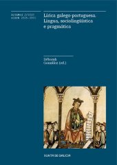 book Lírica galego-portuguesa. Lingua, sociolingüística e pragmática