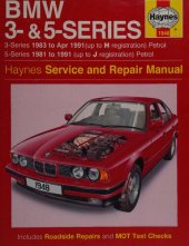 book Haynes BMW 3- & 5-Series Service and Repair Manual