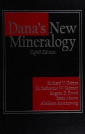 book Dana's new mineralogy; The system of mineralogy of James Dwight Dana