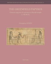 book The Greenfield Papyrus: Funerary Papyrus of a Priestess at Karnak Temple (C. 950 Bce)