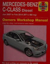 book Haynes Mercedes-Benz C-Class Diesel Owners Workshop Manual