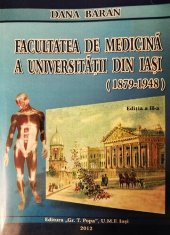 book Facultatea de medicină a Universității din Iași (1879-1948)