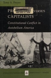 book Producers versus capitalists: constitutional conflict in antebellum America