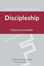 book Cost of Discipleship DBW Vol 4 (Dietrich Bonhoeffer Works)