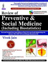 book Review of Preventive & Social Medicine Including Biostatistics