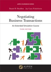 book Negotiating business transactions : an extended simulation course