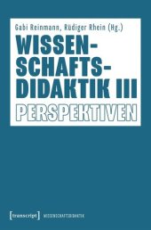 book Wissenschaftsdidaktik III: Perspektiven